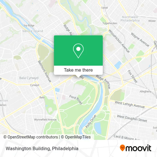 Washington Building map
