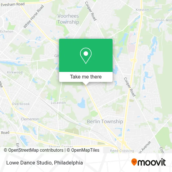 Lowe Dance Studio map