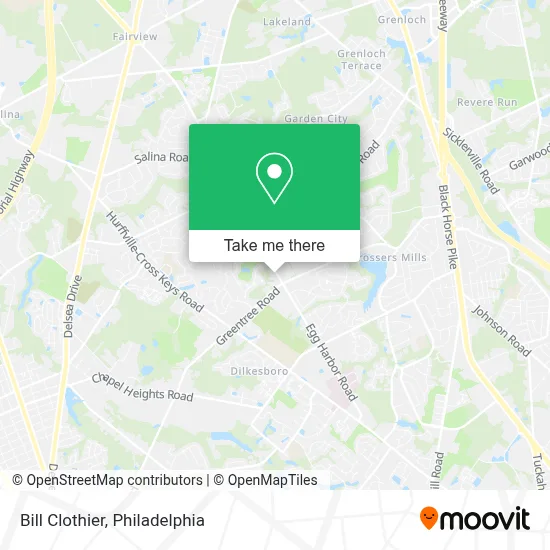 Bill Clothier map