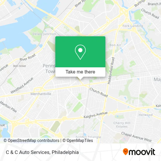 C & C Auto Services map