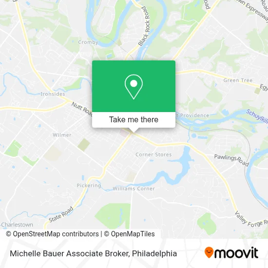 Michelle Bauer Associate Broker map