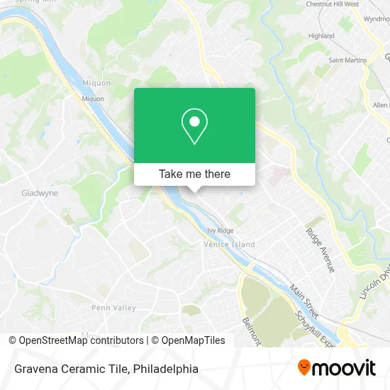 Gravena Ceramic Tile map