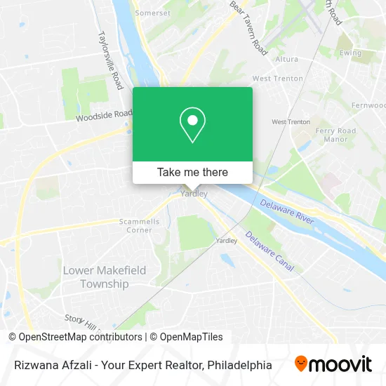 Rizwana Afzali - Your Expert Realtor map