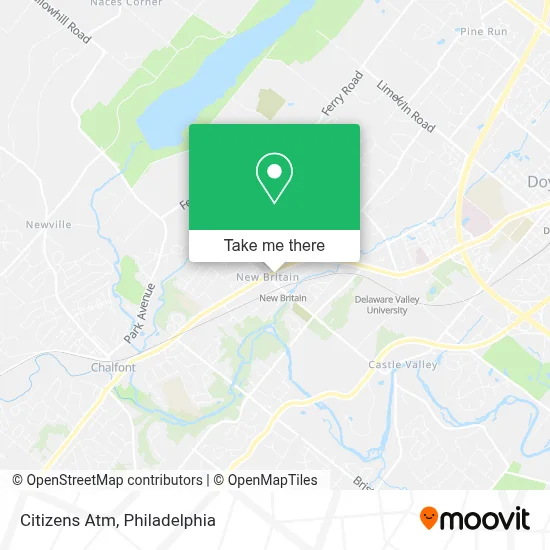 Citizens Atm map