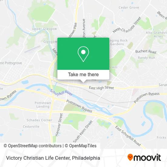 Victory Christian Life Center map