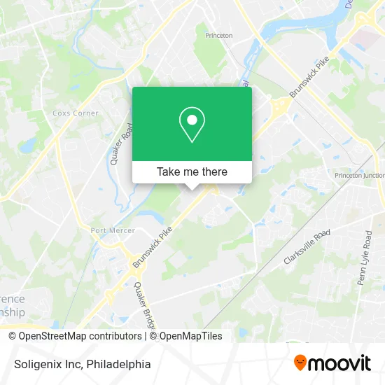 Soligenix Inc map