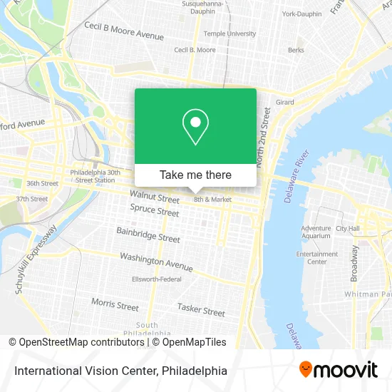 International Vision Center map