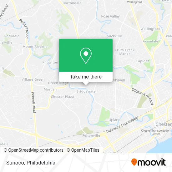 Sunoco map