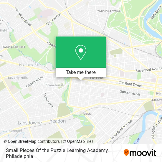 Small Pieces Of the Puzzle Learning Academy map