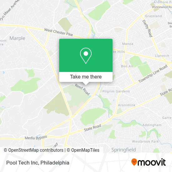 Pool Tech Inc map