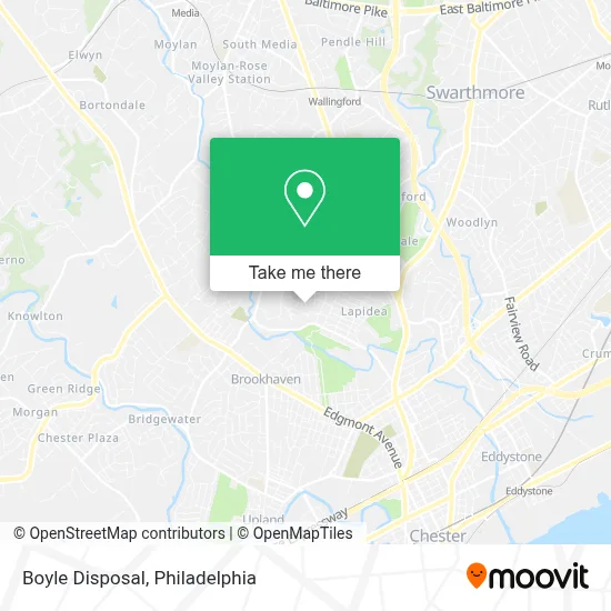 Boyle Disposal map