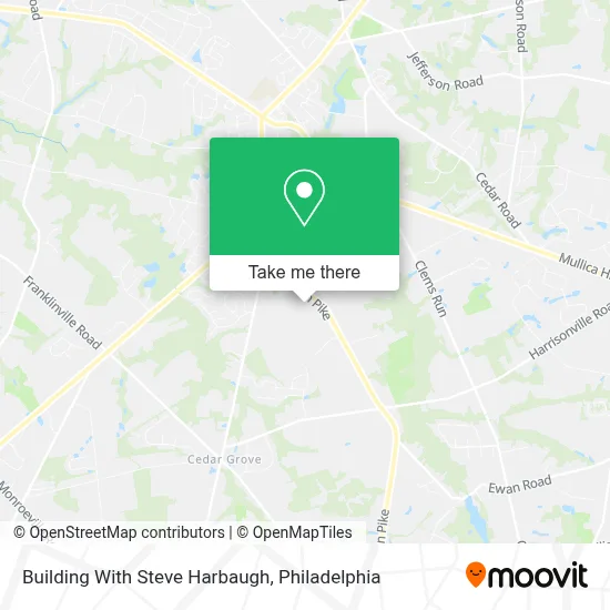 Building With Steve Harbaugh map