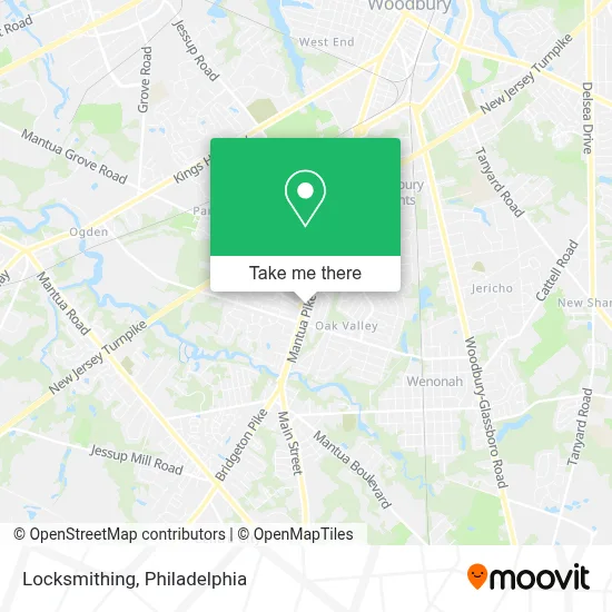 Locksmithing map
