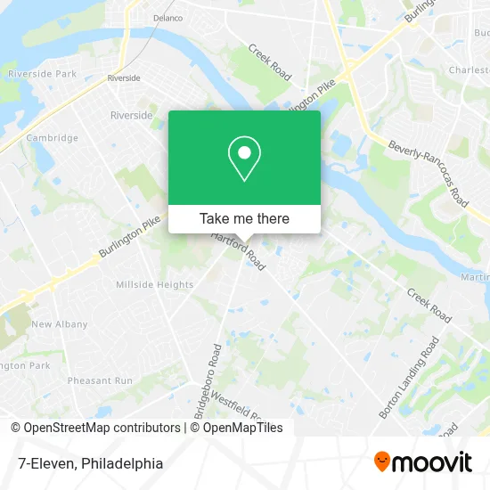 7-Eleven map