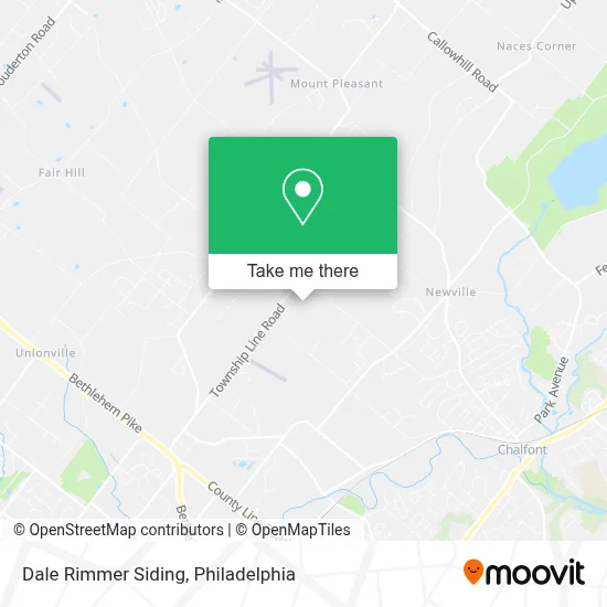 Dale Rimmer Siding map