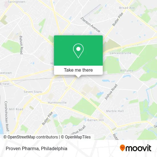 Proven Pharma map