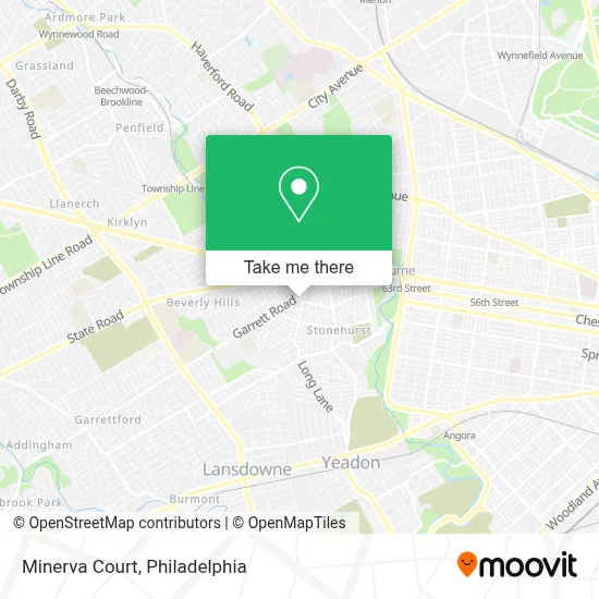 Minerva Court map