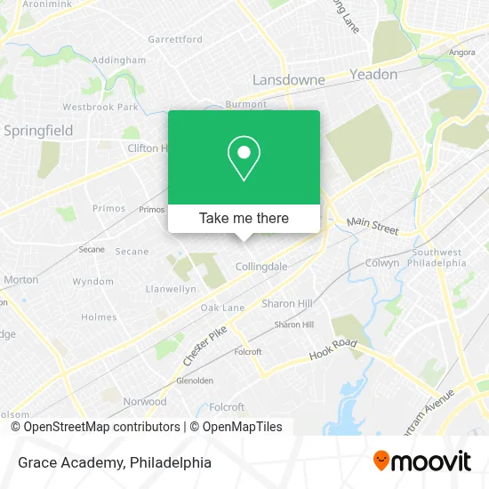 Grace Academy map