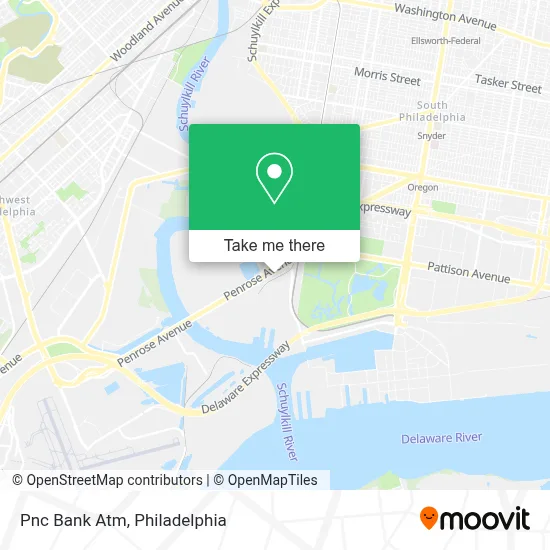 Pnc Bank Atm map