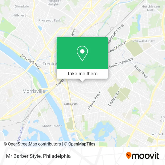 Mr Barber Style map