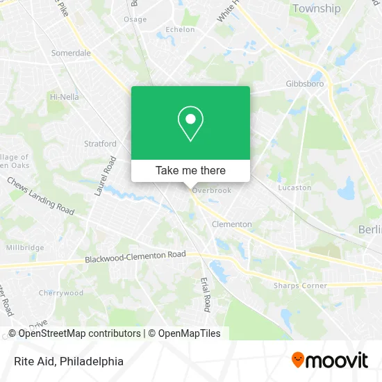 Rite Aid map