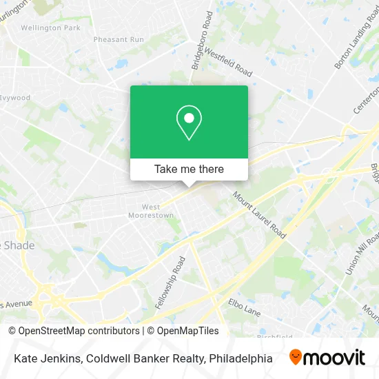 Kate Jenkins, Coldwell Banker Realty map