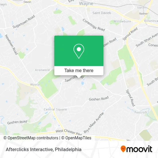 Afterclicks Interactive map