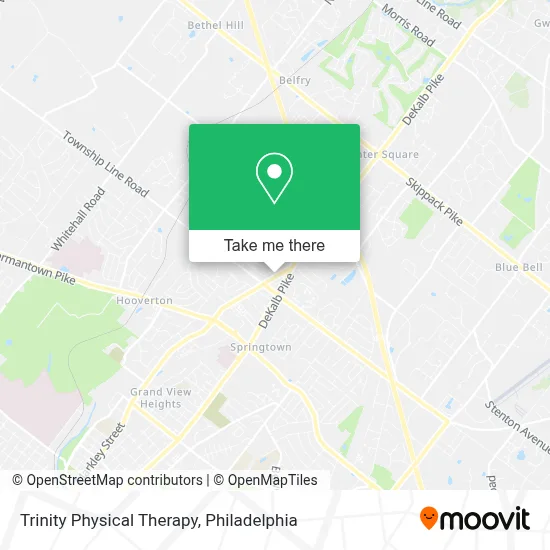 Trinity Physical Therapy map
