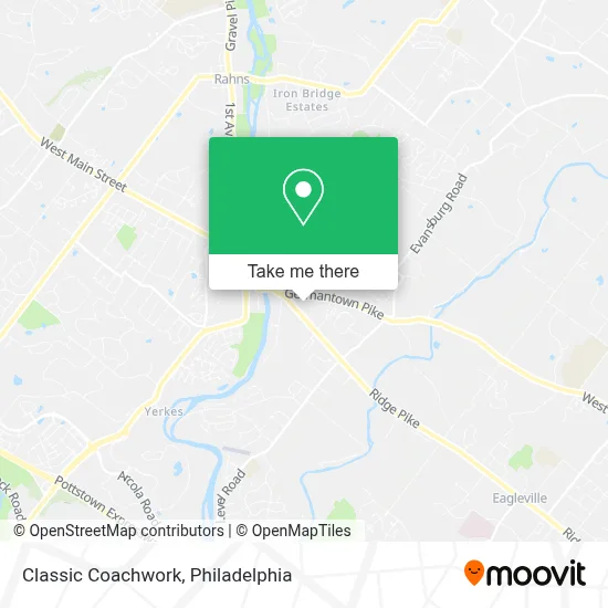 Classic Coachwork map