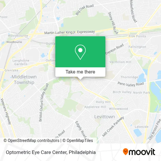 Optometric Eye Care Center map