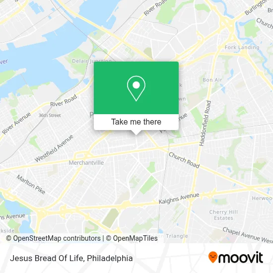 Jesus Bread Of Life map