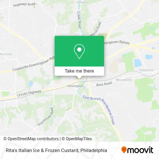 Rita's Italian Ice & Frozen Custard map