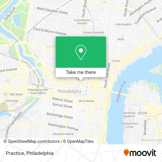 Practice map