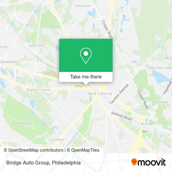 Bridge Auto Group map