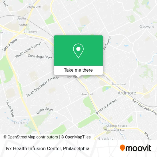 Ivx Health Infusion Center map