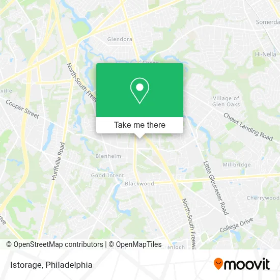 Istorage map