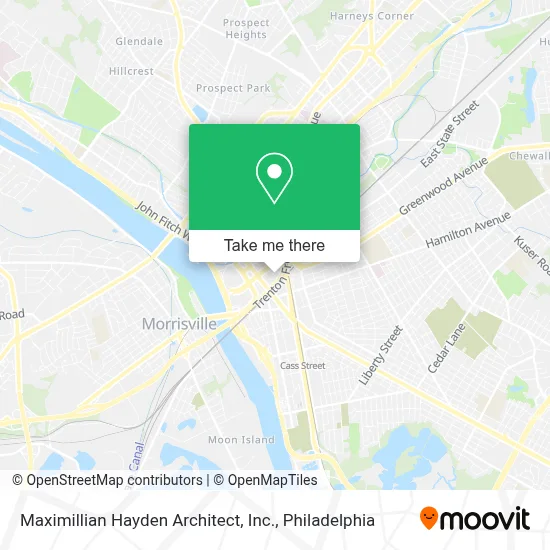 Maximillian Hayden Architect, Inc. map