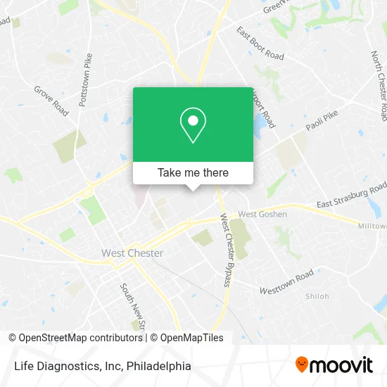 Life Diagnostics, Inc map