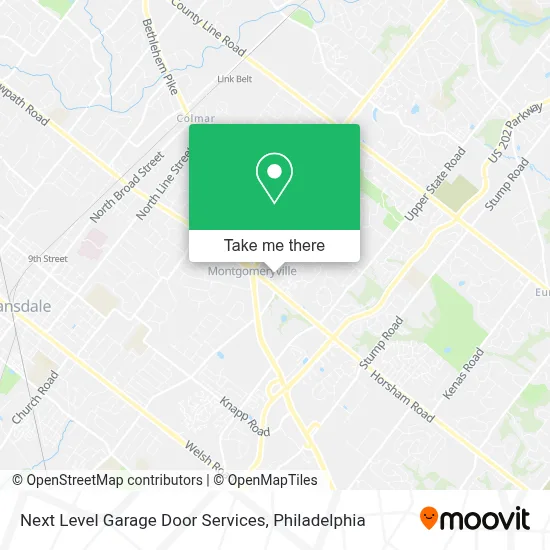 Next Level Garage Door Services map