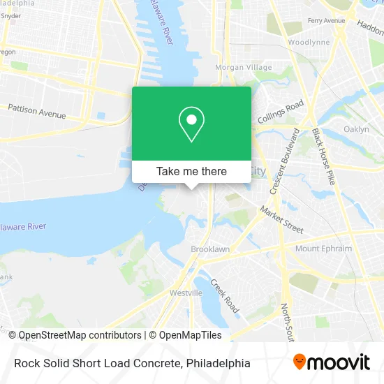 Rock Solid Short Load Concrete map