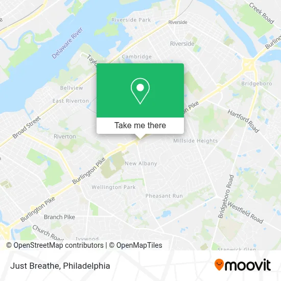 Just Breathe map
