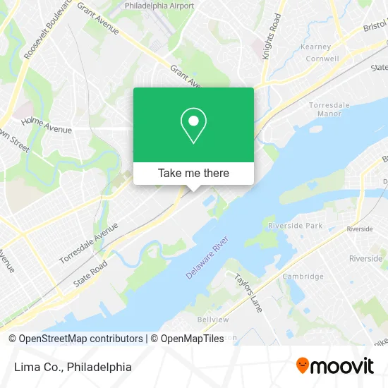 Lima Co. map