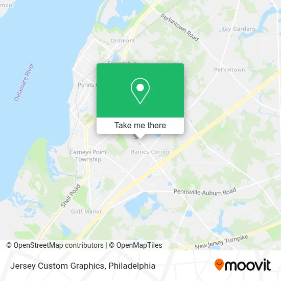 Jersey Custom Graphics map