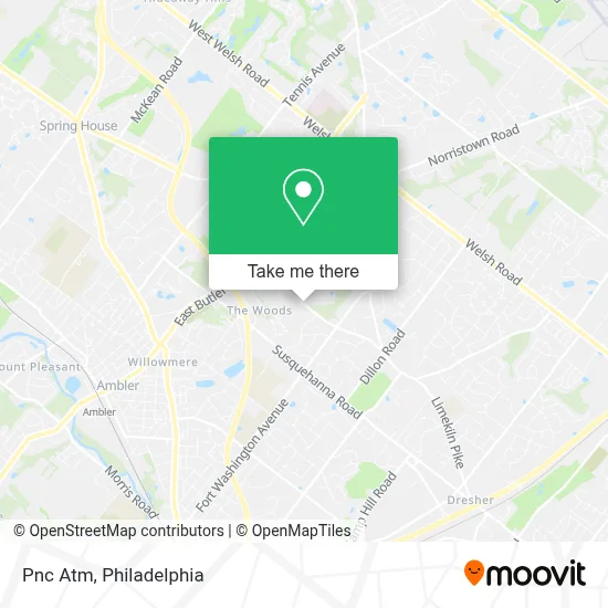 Pnc Atm map