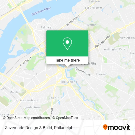 Zavemade Design & Build map
