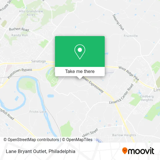 Lane Bryant Outlet map