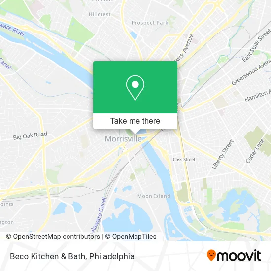 Beco Kitchen & Bath map