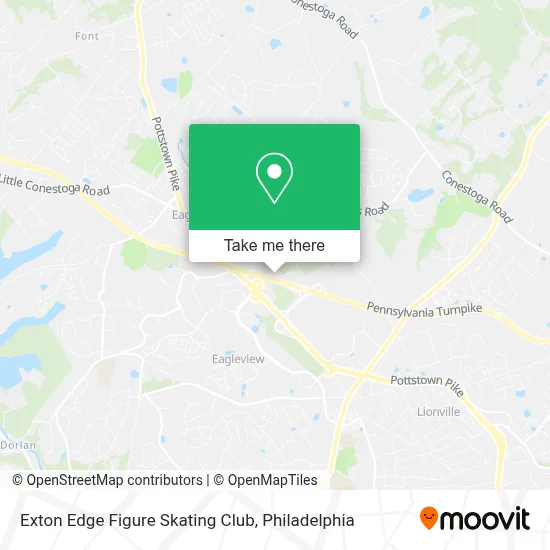 Exton Edge Figure Skating Club map