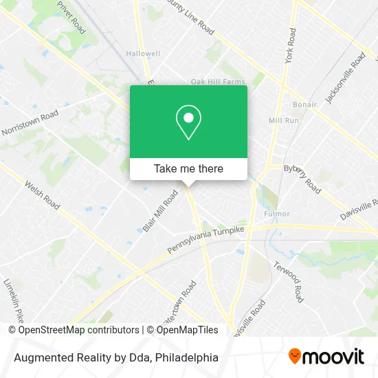 Augmented Reality by Dda map