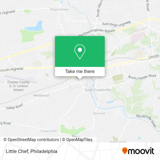 Little Chef map